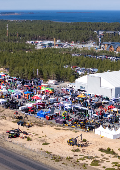 Ilmakuva Proforest-tapahtumasta