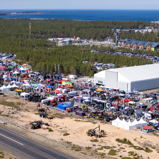 Ilmakuva Proforest-tapahtumasta